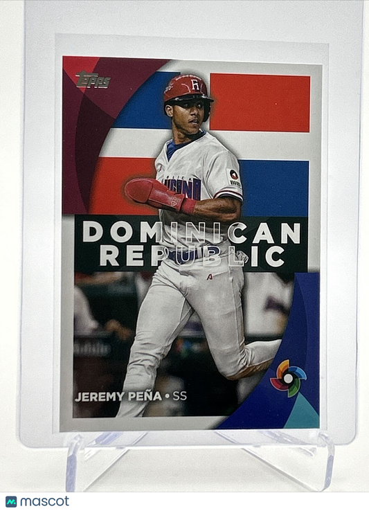 2023 Topps World Baseball Classic Stars Jeremy Pena #WBC-55 FREE SHIPPING