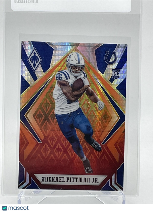 2020 Panini Phoenix FIRE BURST Michael Pittman Jr Rookie #122 Mint FREE SHIPPING