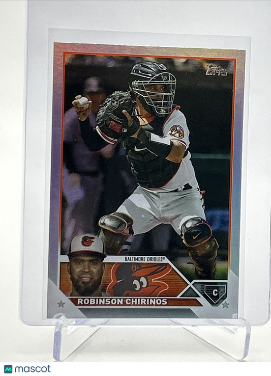2023 Topps RAINBOW FOIL Robinson Chirinos Baseball Card #620 FREE SHIPPING