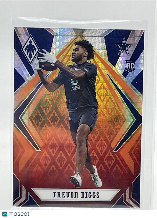 2020 Panini Phoenix FIRE BURST Trevon Diggs Rookie #165 Mint FREE SHIPPING
