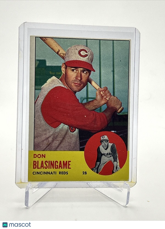 1963 Topps Don Blasingame Baseball Card #518 VG-EX Quality FREE SHIPPING