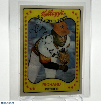 1981 Kellogg's J.R. Richard Baseball Card #16 NM-Mint FREE SHIPPING