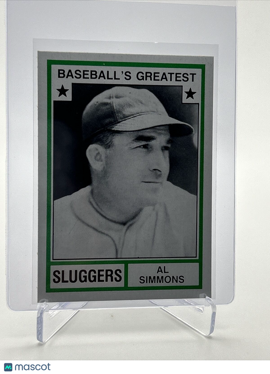 1982 TCMA Greatest Sluggers Al Simmons Baseball Card #24 Mint FREE SHIPPING