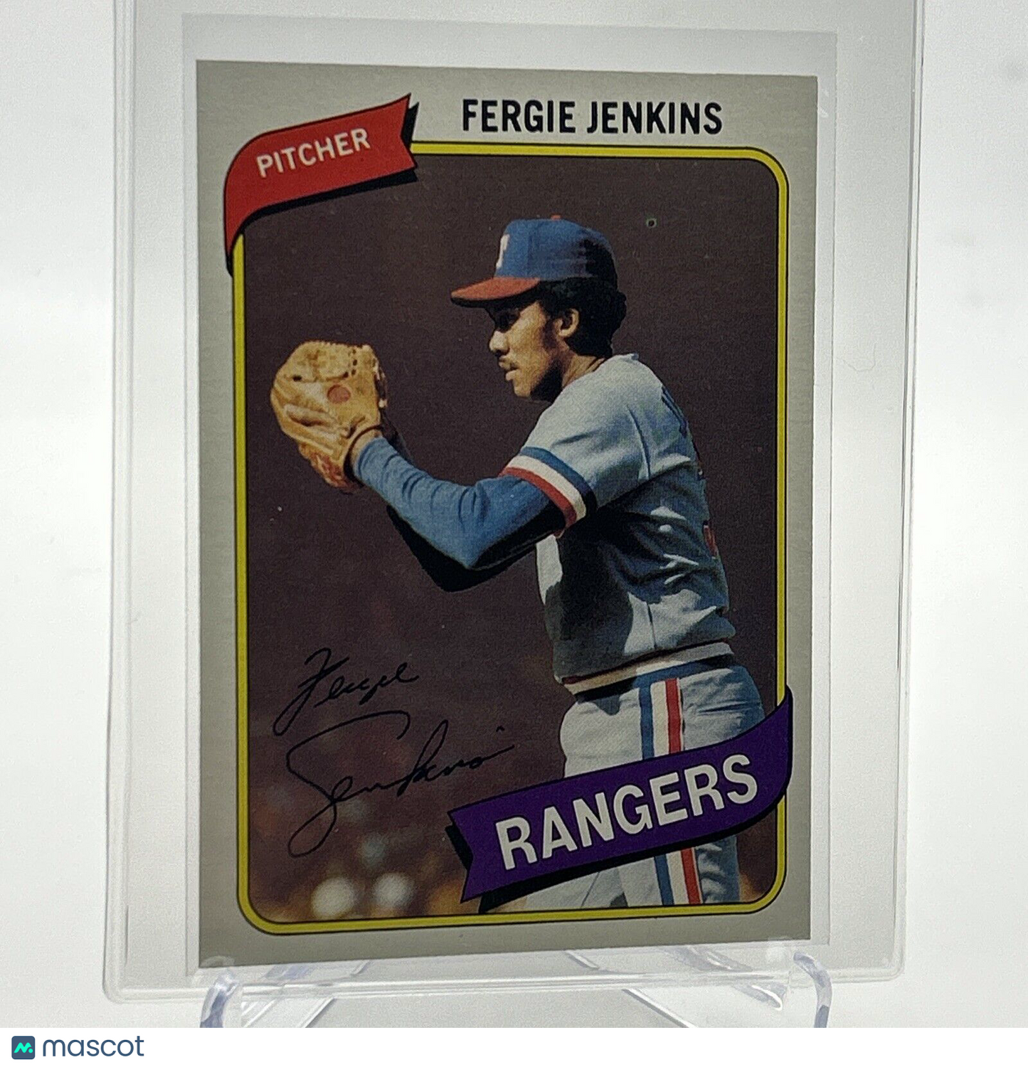 1980 Topps Fergie Jenkins Baseball Card #390 NM-Mint FREE SHIPPING