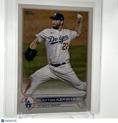 2022 Topps Clayton Kershaw Baseball Card #41 Mint FREE SHIPPING