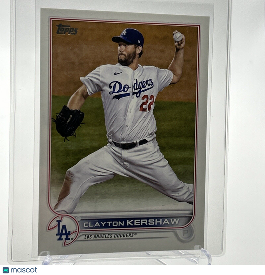 2022 Topps Clayton Kershaw Baseball Card #41 Mint FREE SHIPPING