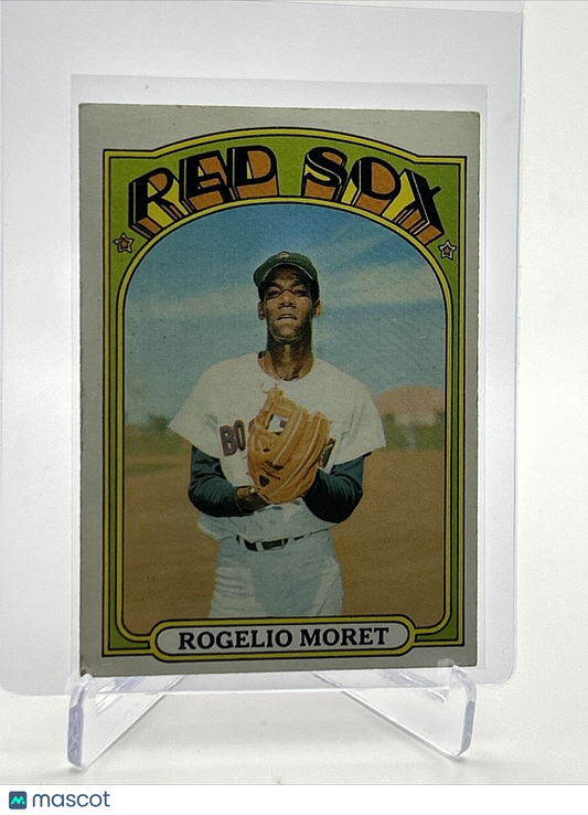 1972 Topps Rogelio Moret Baseball Card #113 VG Quality FREE SHIPPING