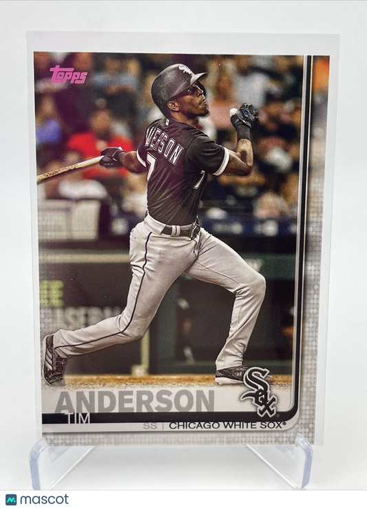 2019 Topps Tim Anderson Baseball Card #80 Mint FREE SHIPPING
