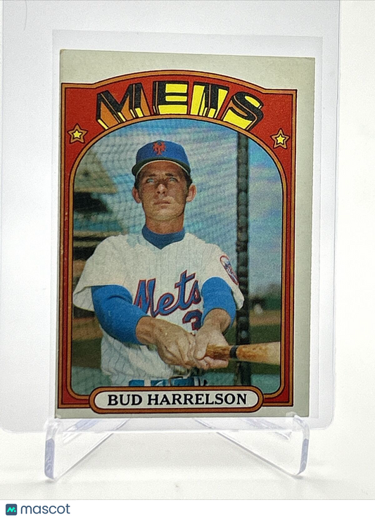 1972 Topps Bud Harrelson Baseball Card #53 VG-EX Quality FREE SHIPPING