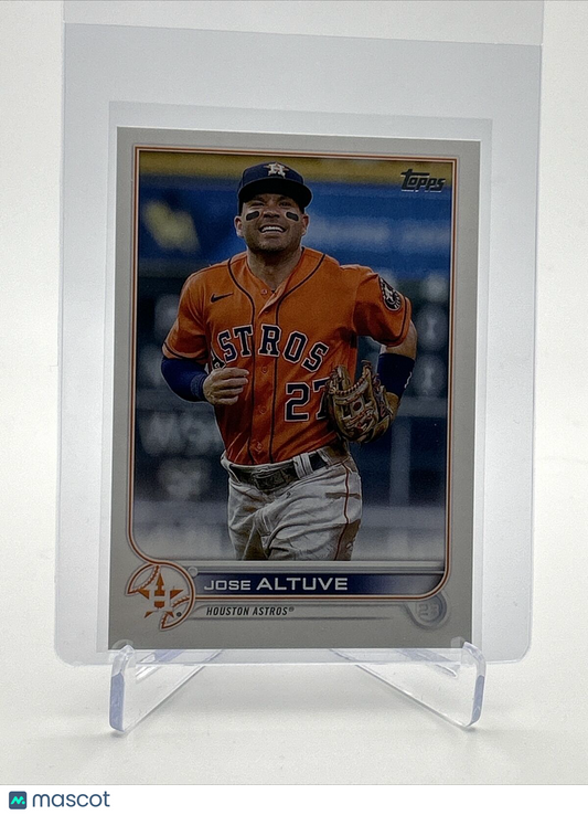 2022 Topps Jose Altuve Baseball Card #278 Mint FREE SHIPPING