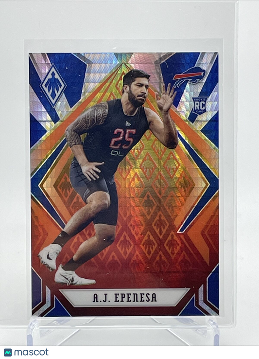 2020 Panini Phoenix FIRE BURST A.J. Epenesa Rookie #166 Mint FREE SHIPPING