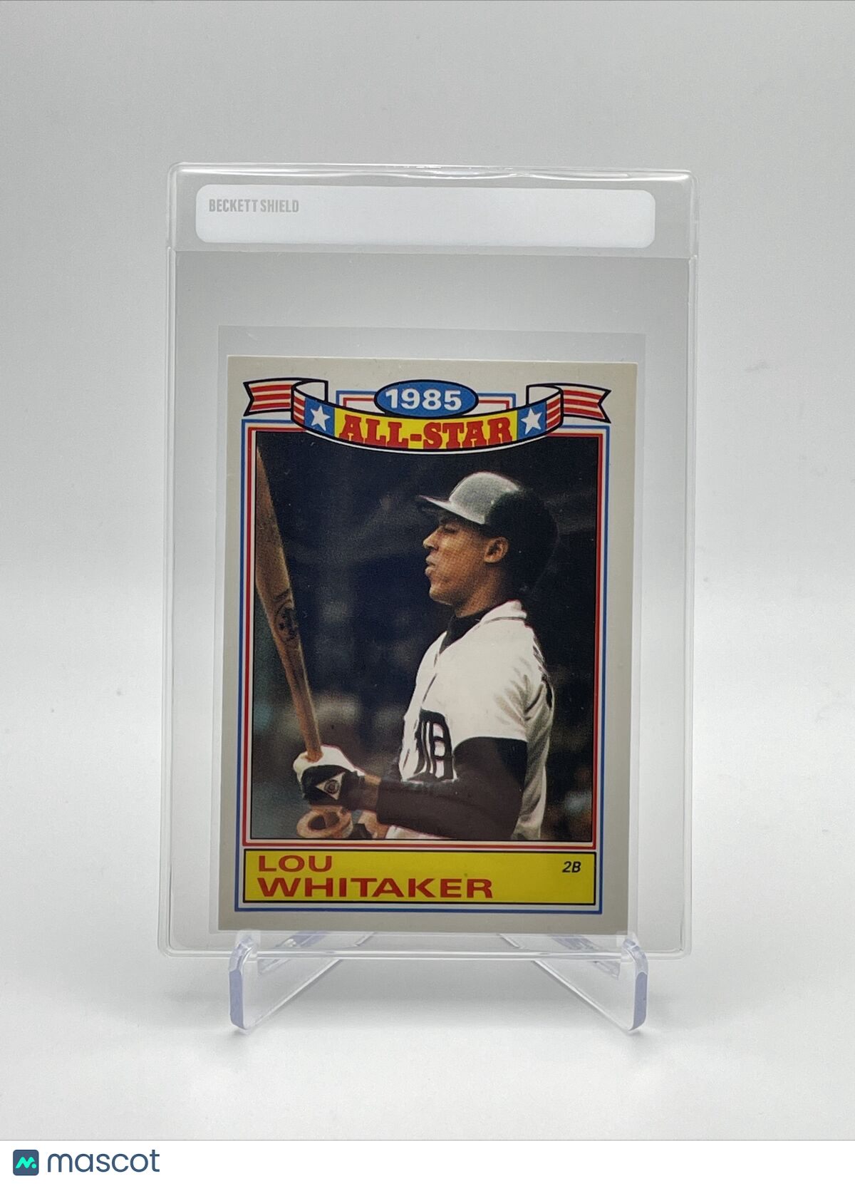1986 Topps Glossy All-Stars Lou Whitaker Baseball Card #3 Mint FREE SHIPPING