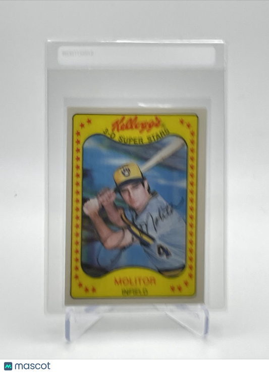 1981 Kellogg's Paul Molitor Baseball Card #53 NM-Mint FREE SHIPPING