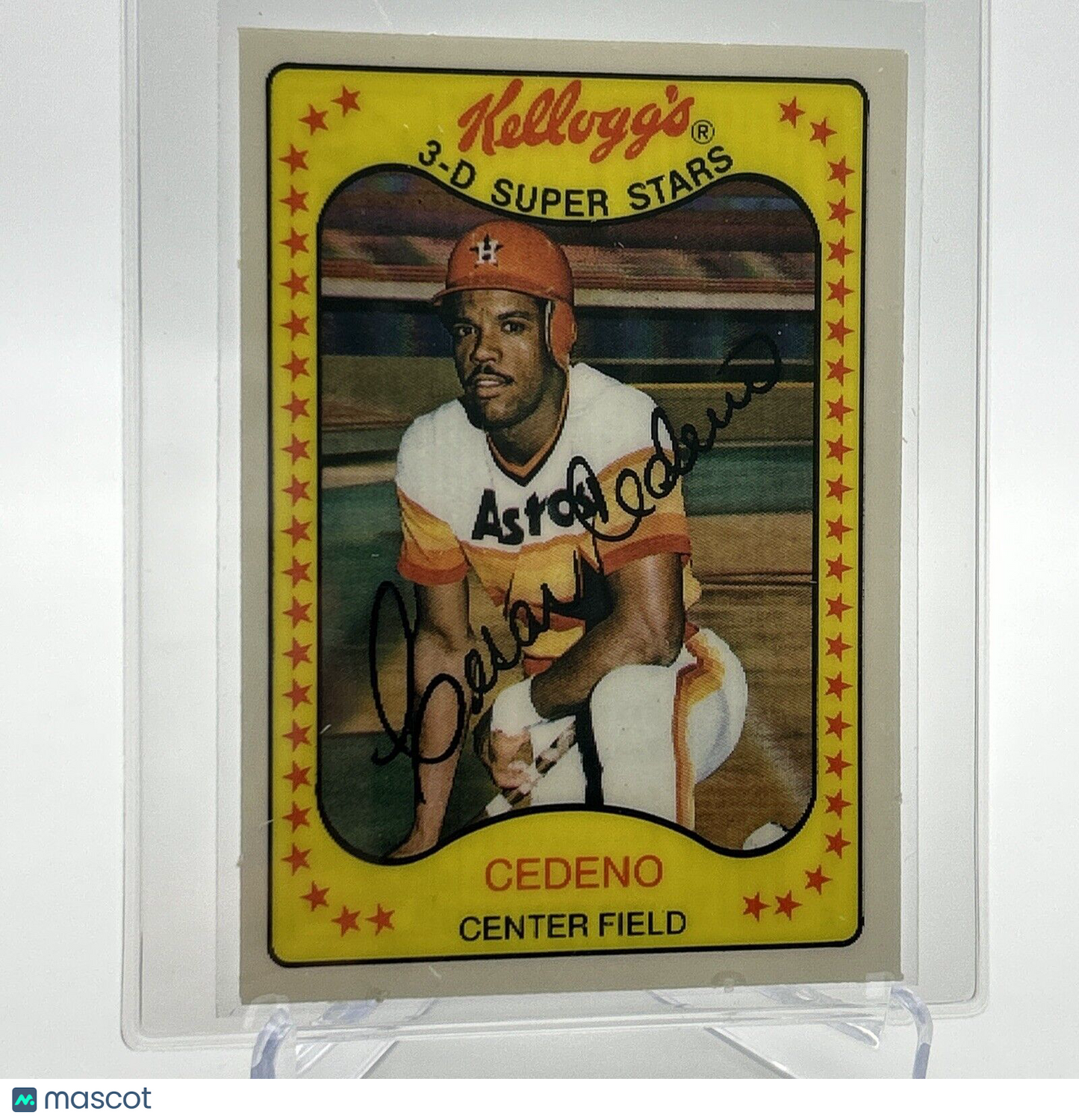 1981 Kellogg's Cesar Cedeno Baseball Card #14 NM-Mint FREE SHIPPING