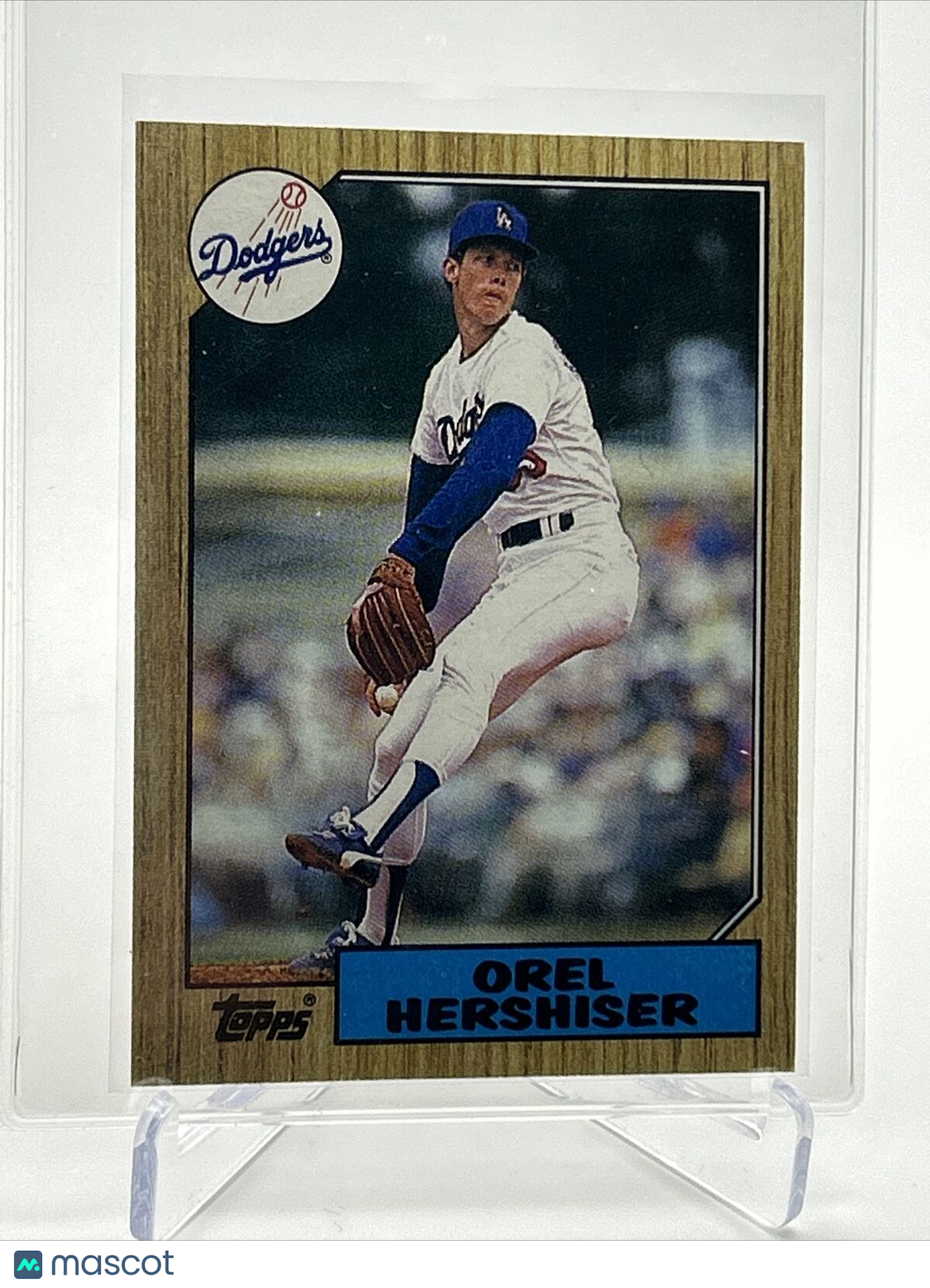 1987 Topps Orel Hershiser Baseball Card #385 Mint FREE SHIPPING