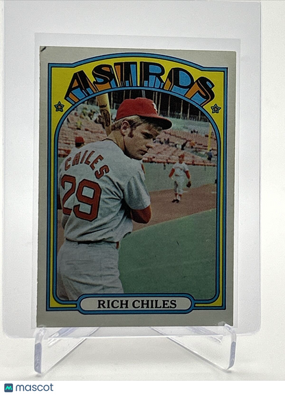 1972 Topps Rich Chiles Rookie Baseball Card #56 VG Quality FREE SHIPPING