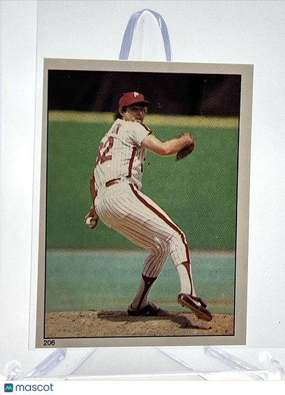 1981 Topps Stickers Steve Carlton Baseball Card #206 NM-Mint FREE SHIPPING