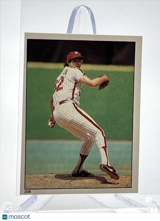 1981 Topps Stickers Steve Carlton Baseball Card #206 NM-Mint FREE SHIPPING