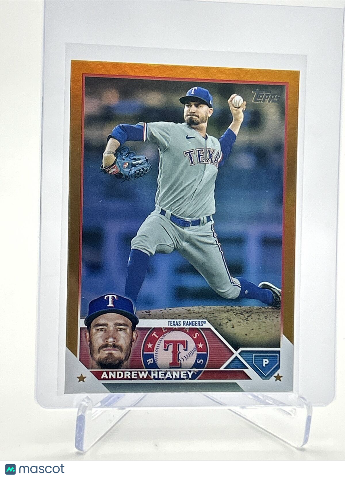2023 Topps GOLD FOIL Andrew Heaney Baseball Card #427 FREE SHIPPING