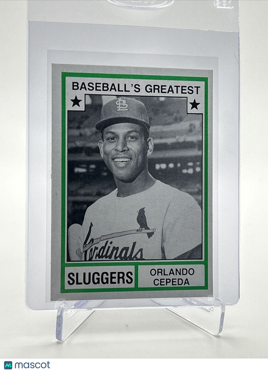 1982 TCMA Greatest Sluggers Orlando Cepeda Baseball Card #33 Mint FREE SHIPPING