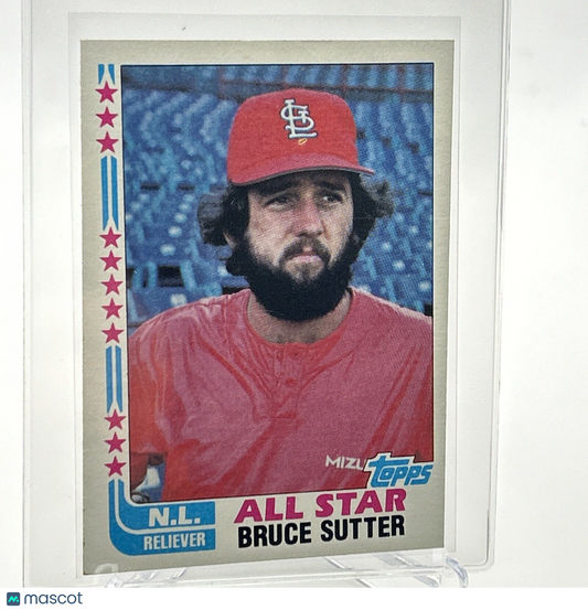 1982 Topps Bruce Sutter Baseball Card #347 NM-Mint FREE SHIPPING