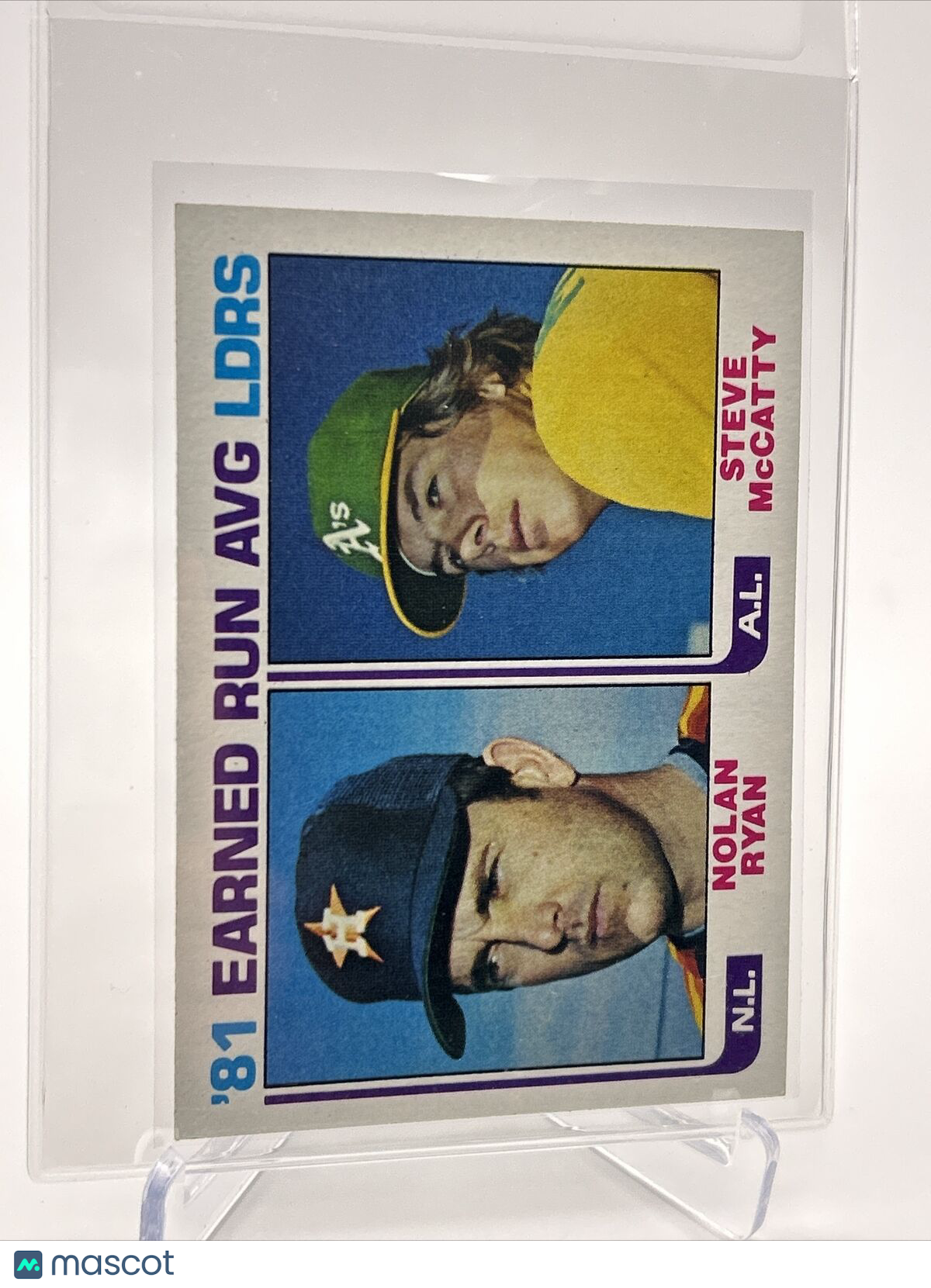 1982 Topps '81 Earned Run Average Leaders Card #167 NM-Mint FREE SHIPPING