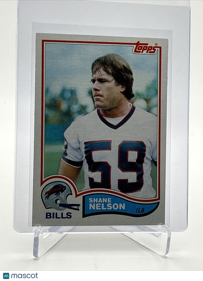 1982 Topps Shane Nelson Rookie Football Card #32 NM-MT FREE SHIPPING