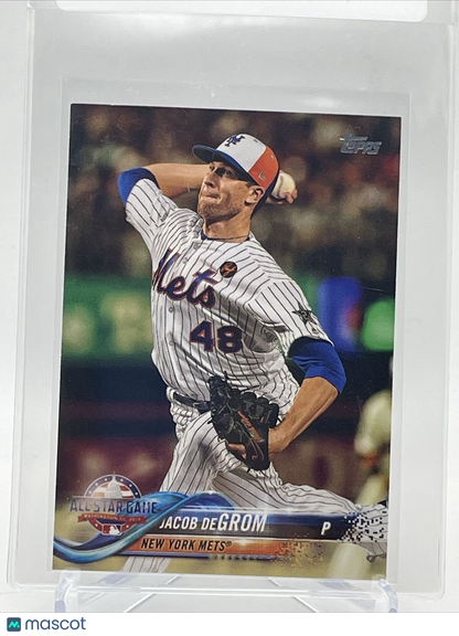 2018 Topps Update Jacob deGrom Baseball Card #US177 Mint FREE SHIPPING