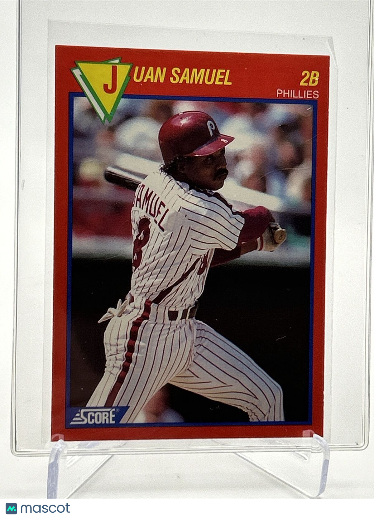 1989 Score Hottest 100 Juan Samuel Baseball Card #26 Mint FREE SHIPPING