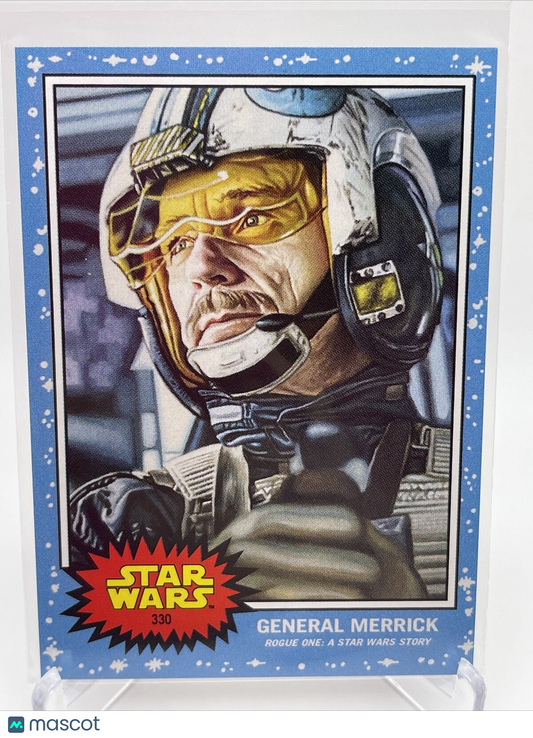2022 Topps Star Wars Living Set General Merrick Card #330 Mint FREE SHIPPING