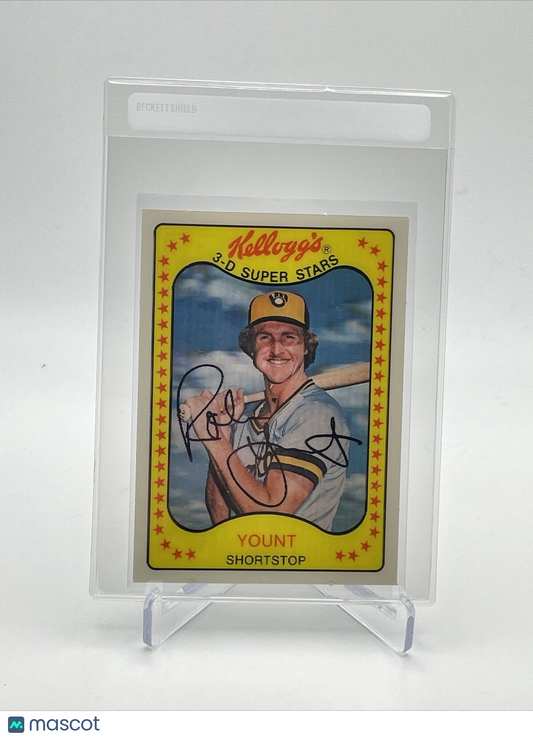 1981 Kellogg's Robin Yount Baseball Card #57 NM-Mint FREE SHIPPING