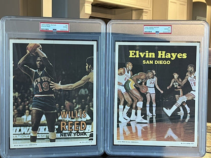 1970 Topps Basketball Poster Complete Set PSA Set Registry Ultra Rare Set 1/1