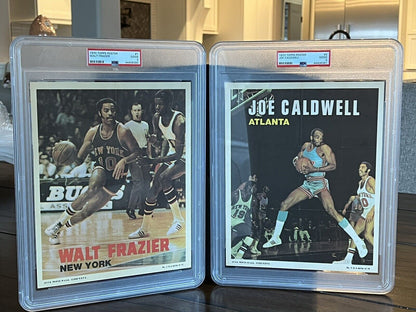 1970 Topps Basketball Poster Complete Set PSA Set Registry Ultra Rare Set 1/1
