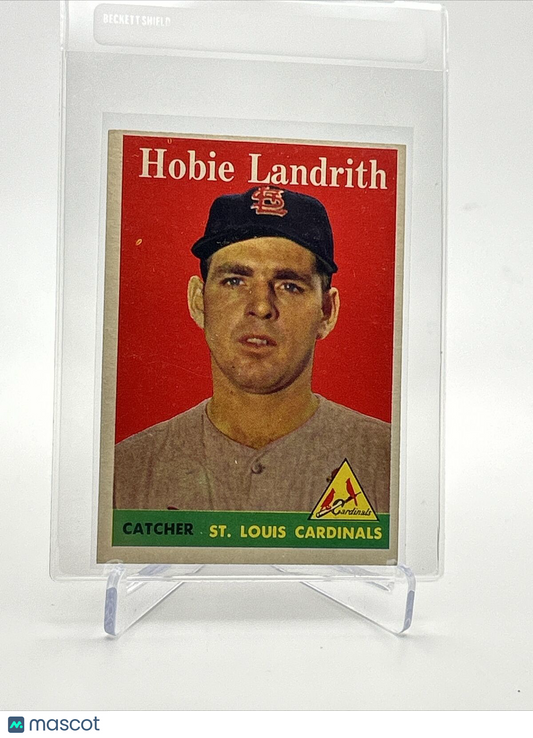 1958 Topps Hobie Landrith Baseball Card #24 EX-MT Quality FREE SHIPPING