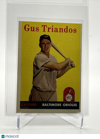 1958 Topps Gus Triandos Baseball Card #429 EX Quality FREE SHIPPING