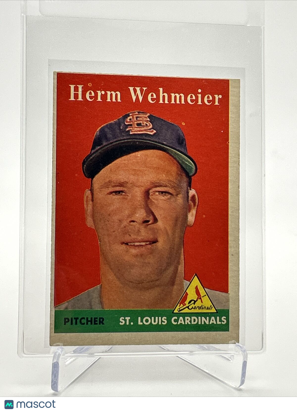 1958 Topps Herm Wehmeier Baseball Card #248 EX Quality FREE SHIPPING