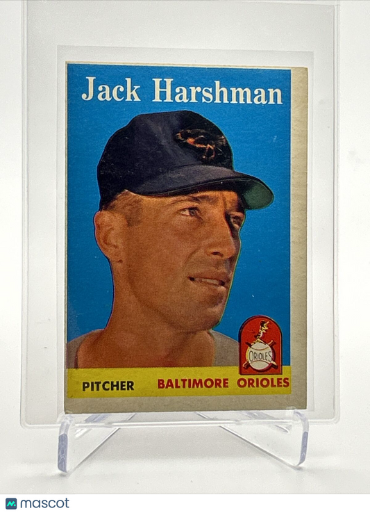 1958 Topps Jack Harshman Baseball Card #217 EX Quality FREE SHIPPING