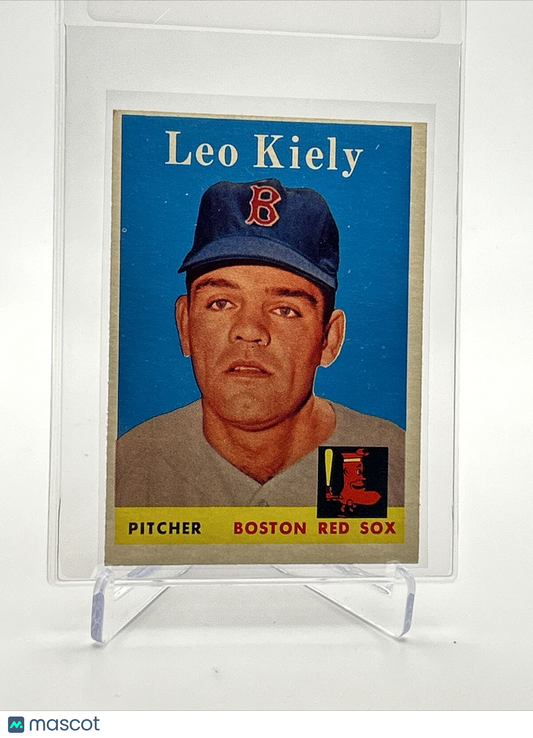 1958 Topps Leo Kiely Baseball Card #204 EX Quality FREE SHIPPING