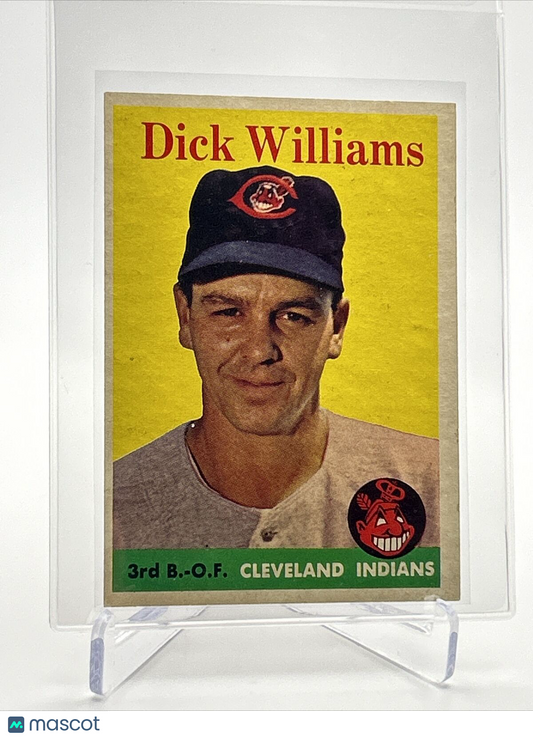 1958 Topps Dick Williams Baseball Card #79 EX Quality FREE SHIPPING