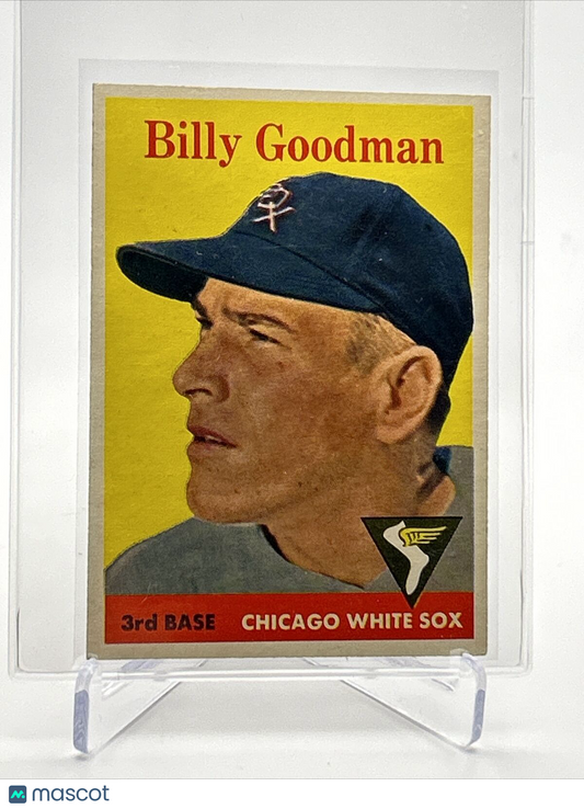 1958 Topps Billy Goodman Baseball Card #225 EX Quality FREE SHIPPING