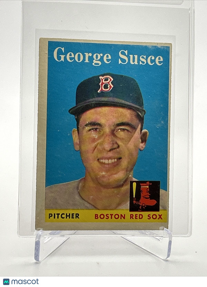 1958 Topps George Susce Baseball Card #189 EX Quality FREE SHIPPING