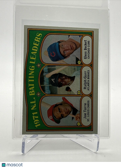 1972 Topps 1971 N.L. Batting Leaders Card #85 EX Quality FREE SHIPPING