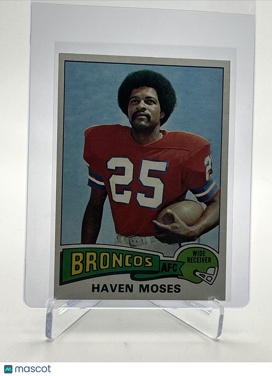 1975 Topps Haven Moses Football Card #17 NM Quality FREE SHIPPING