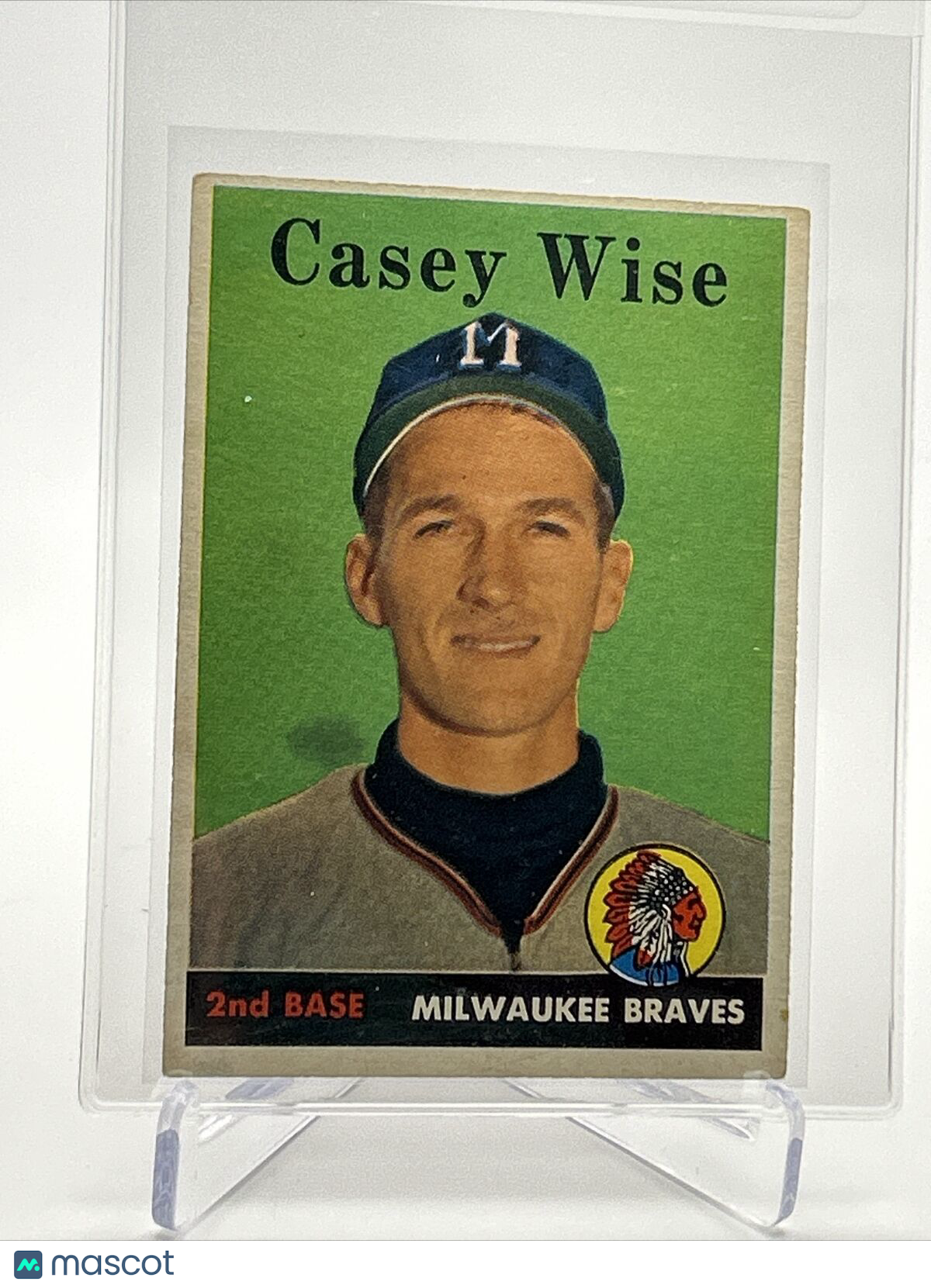 1958 Topps Casey Wise Baseball Card #247 EX Quality FREE SHIPPING