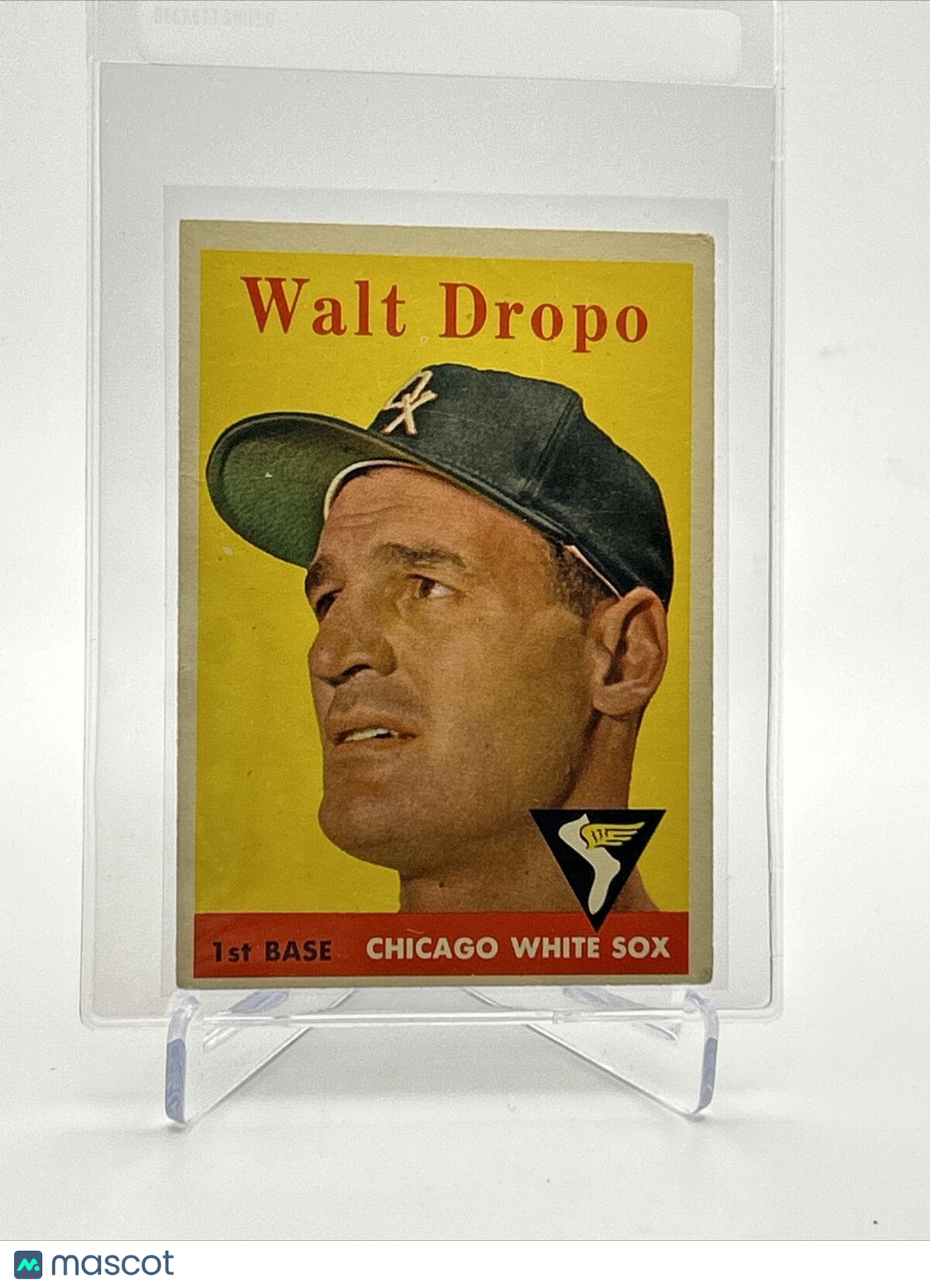 1958 Topps Walt Dropo Baseball Card #338 EX Quality FREE SHIPPING