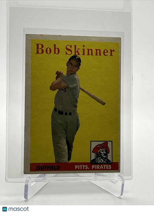1958 Topps Bob Skinner Baseball Card #94 EX Quality FREE SHIPPING