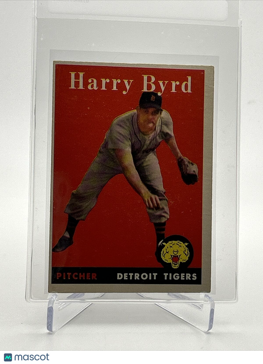 1958 Topps Harry Byrd Baseball Card #154 EX Quality FREE SHIPPING