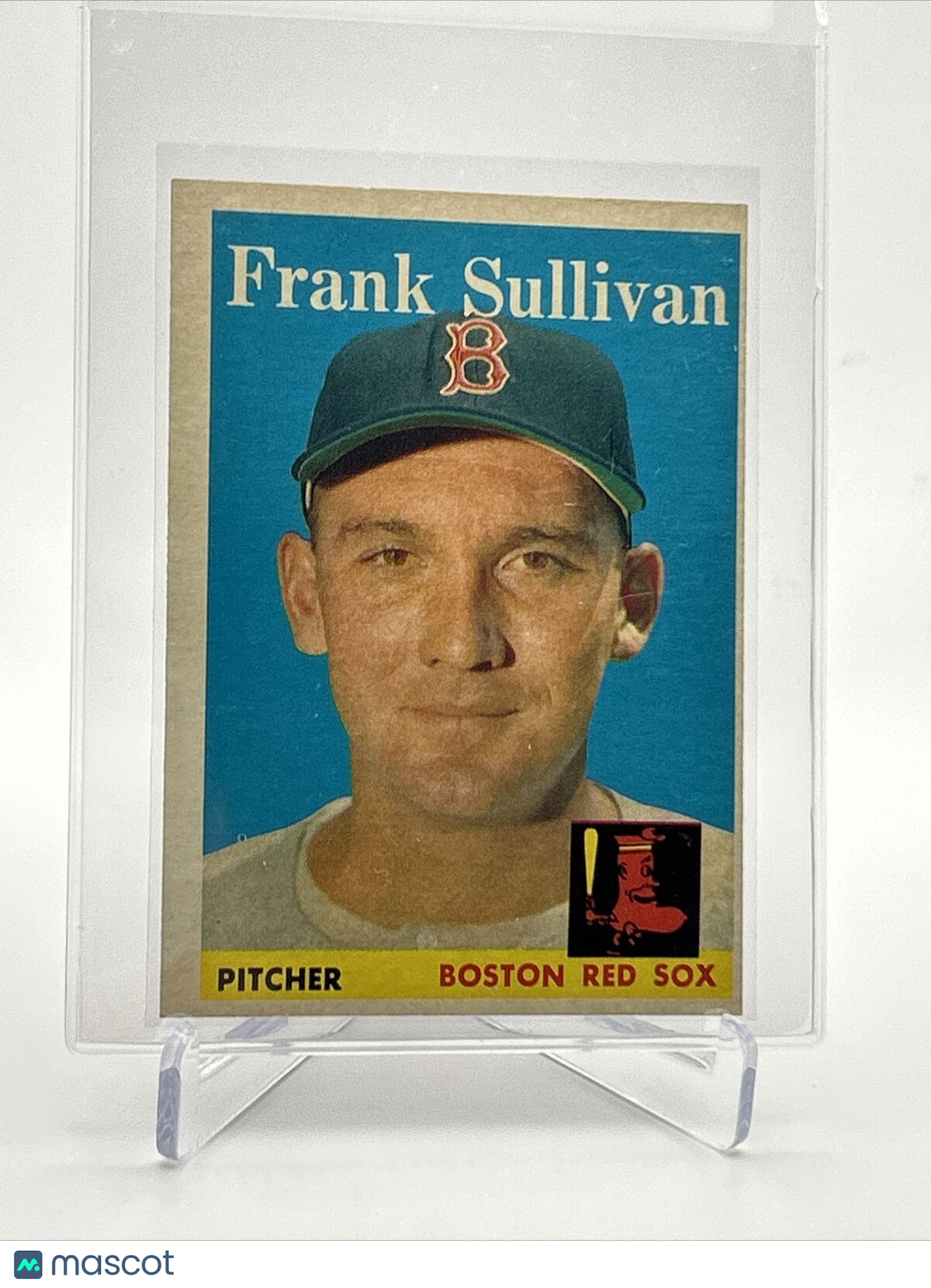 1958 Topps Frank Sullivan Baseball Card #18 EX Quality FREE SHIPPING