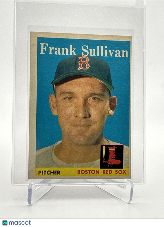 1958 Topps Frank Sullivan Baseball Card #18 EX Quality FREE SHIPPING