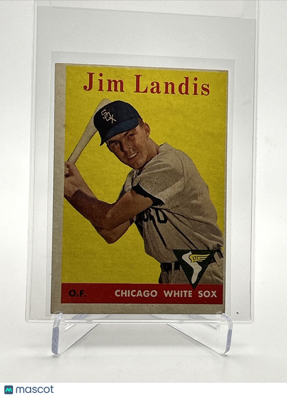 1958 Topps Jim Landis Baseball Card #108 EX Quality FREE SHIPPING